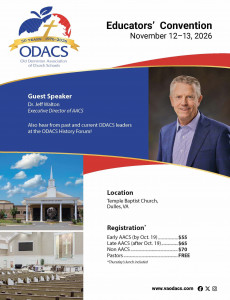 2026 ODACS Convention